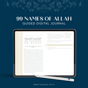99 Names of Allah Digital Guided Journal (iPad Tablet Version)