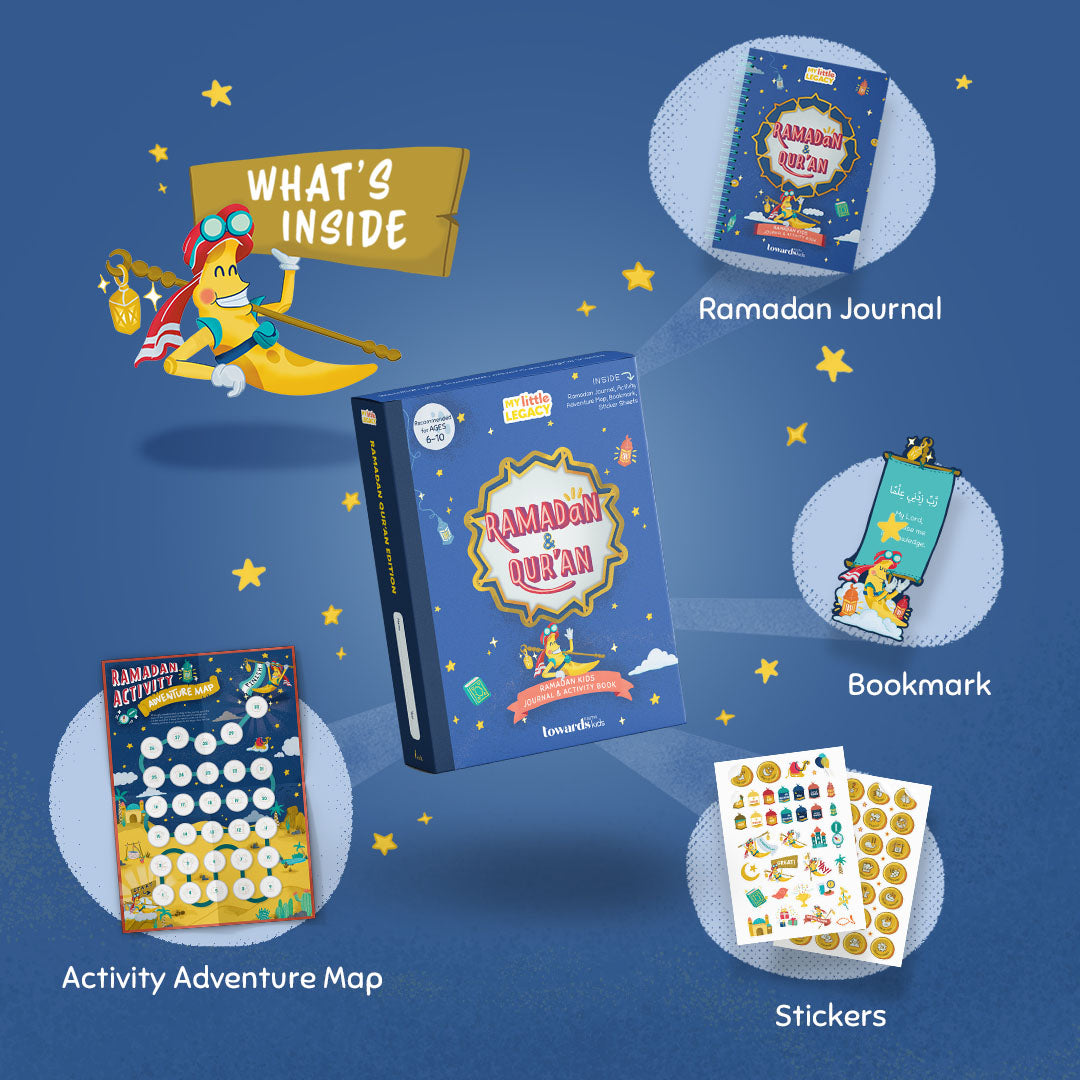 Ramadan Kids Activity Book, Ramadan Kids Journal & Activity Book
