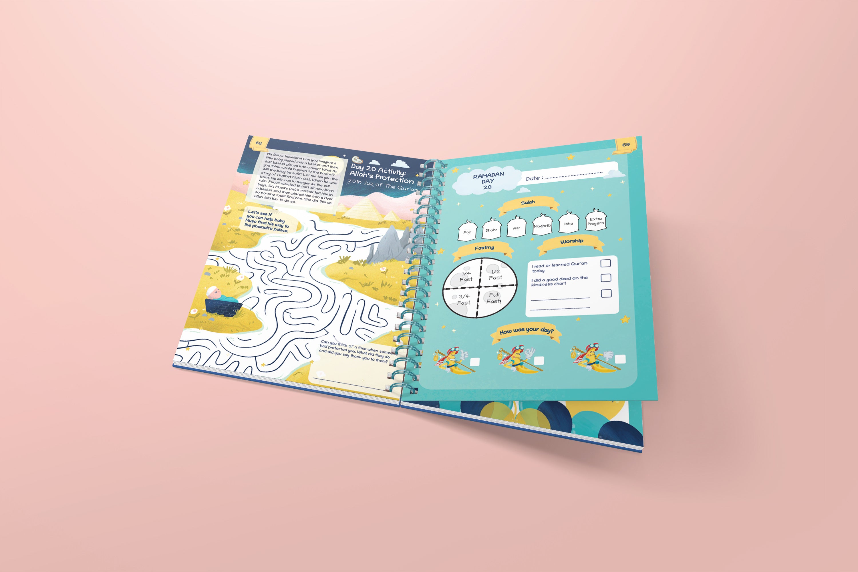 Ramadan Kids Activity Book, Ramadan Kids Journal & Activity Book