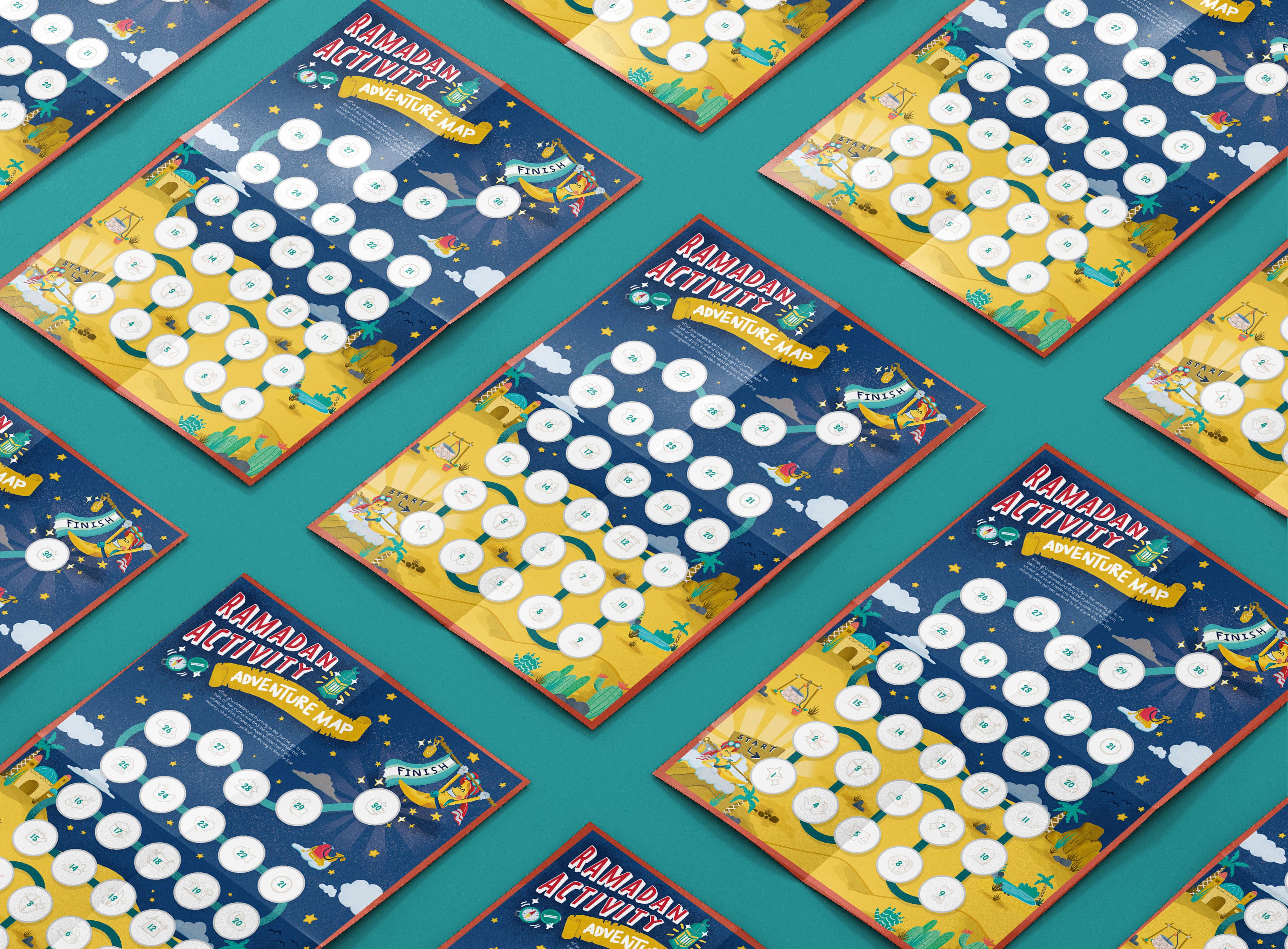 Ramadan Kids Activity Book, Ramadan Kids Journal & Activity Book