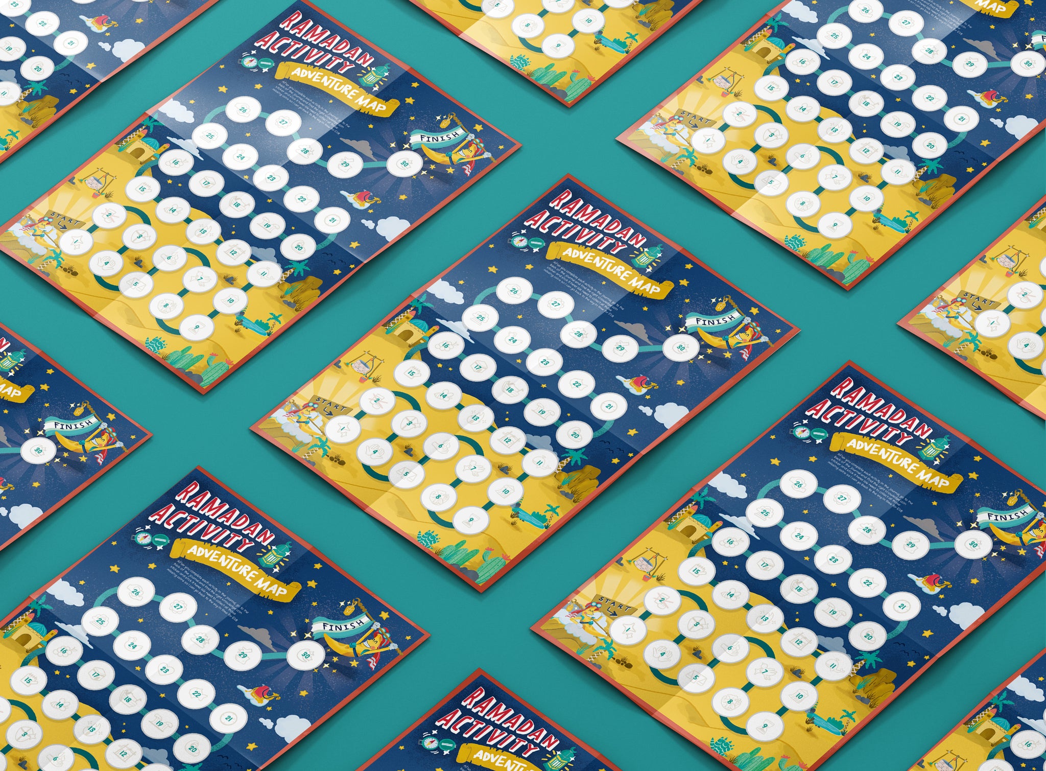 Ramadan Kids Activity Book, Ramadan Kids Journal & Activity Book