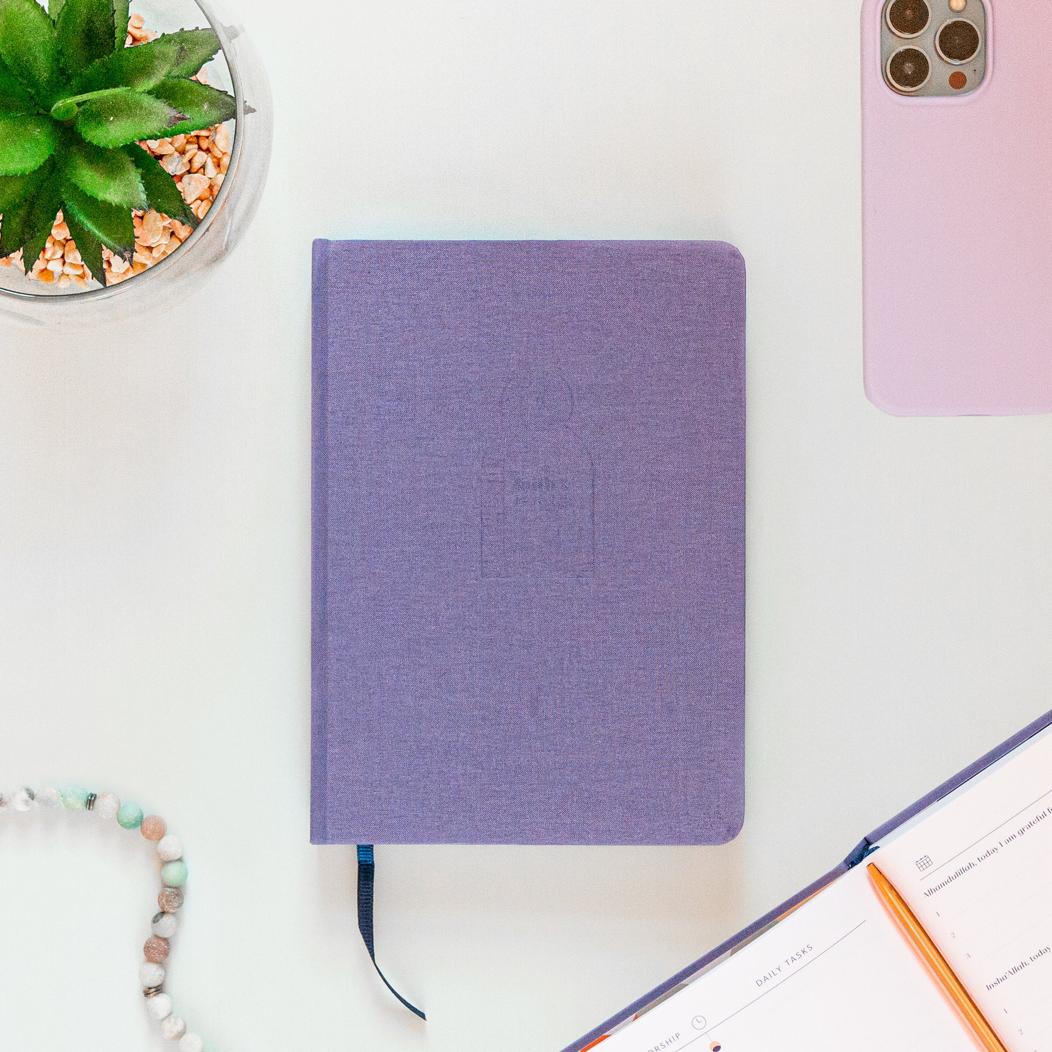 Muslim Productivity Journal, Faith & Focus Daily Muslim Productivity Planner & Journal