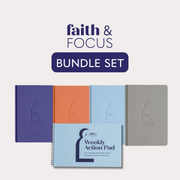 Faith & Focus Planner, Faith & Focus Bundle Set