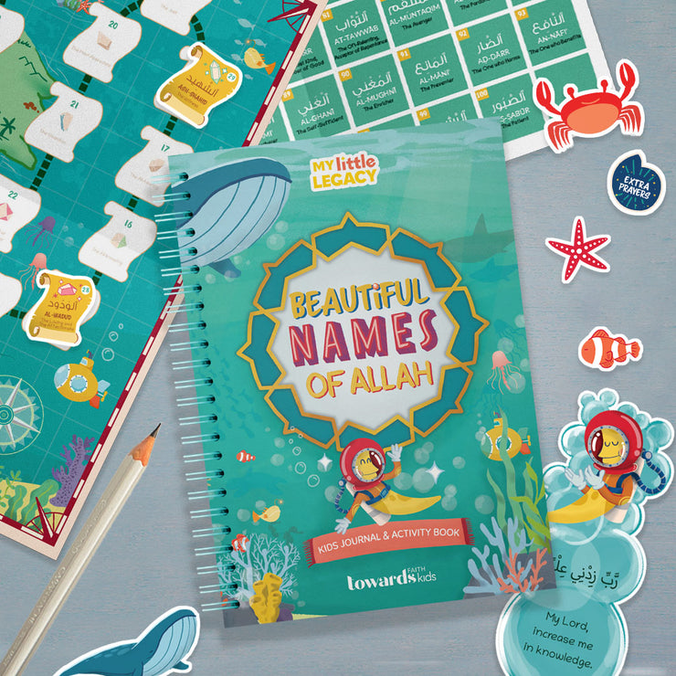 Names of Allah Kids Journal & Activity Book