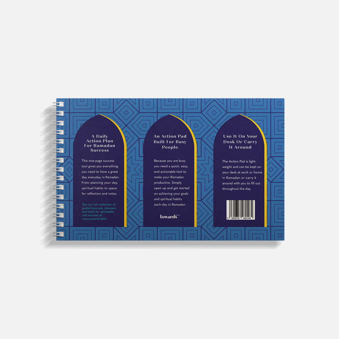Ramadan Daily Action Pad, Ramadan Legacy Daily Action Pad