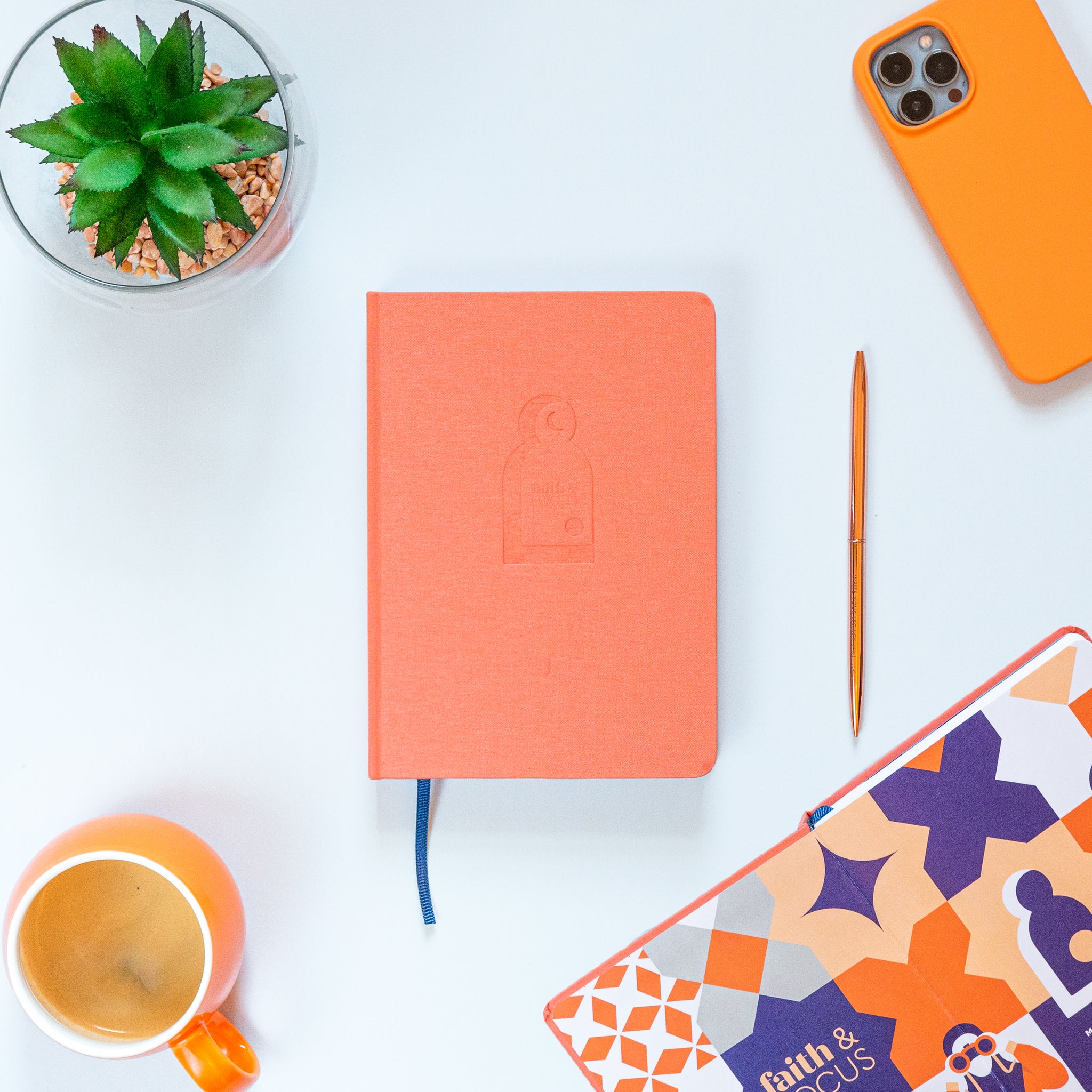 Muslim Productivity Journal, Faith & Focus Daily Muslim Productivity Planner & Journal